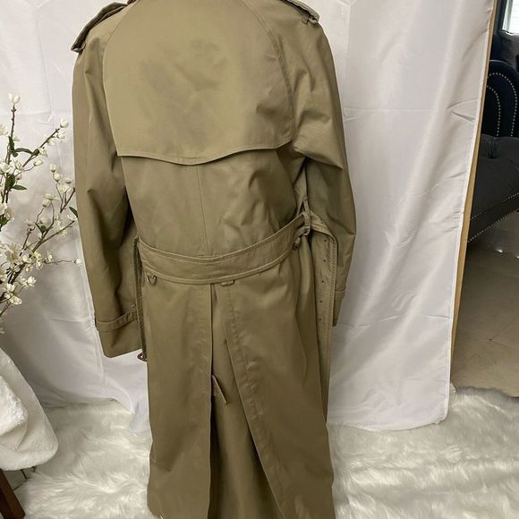 Burberrys London Vintage Camel Tan Trench
Coat Tan Wool Liner - Picture 4 of 15